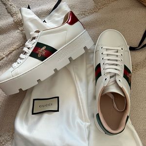 Gucci platform sneakers